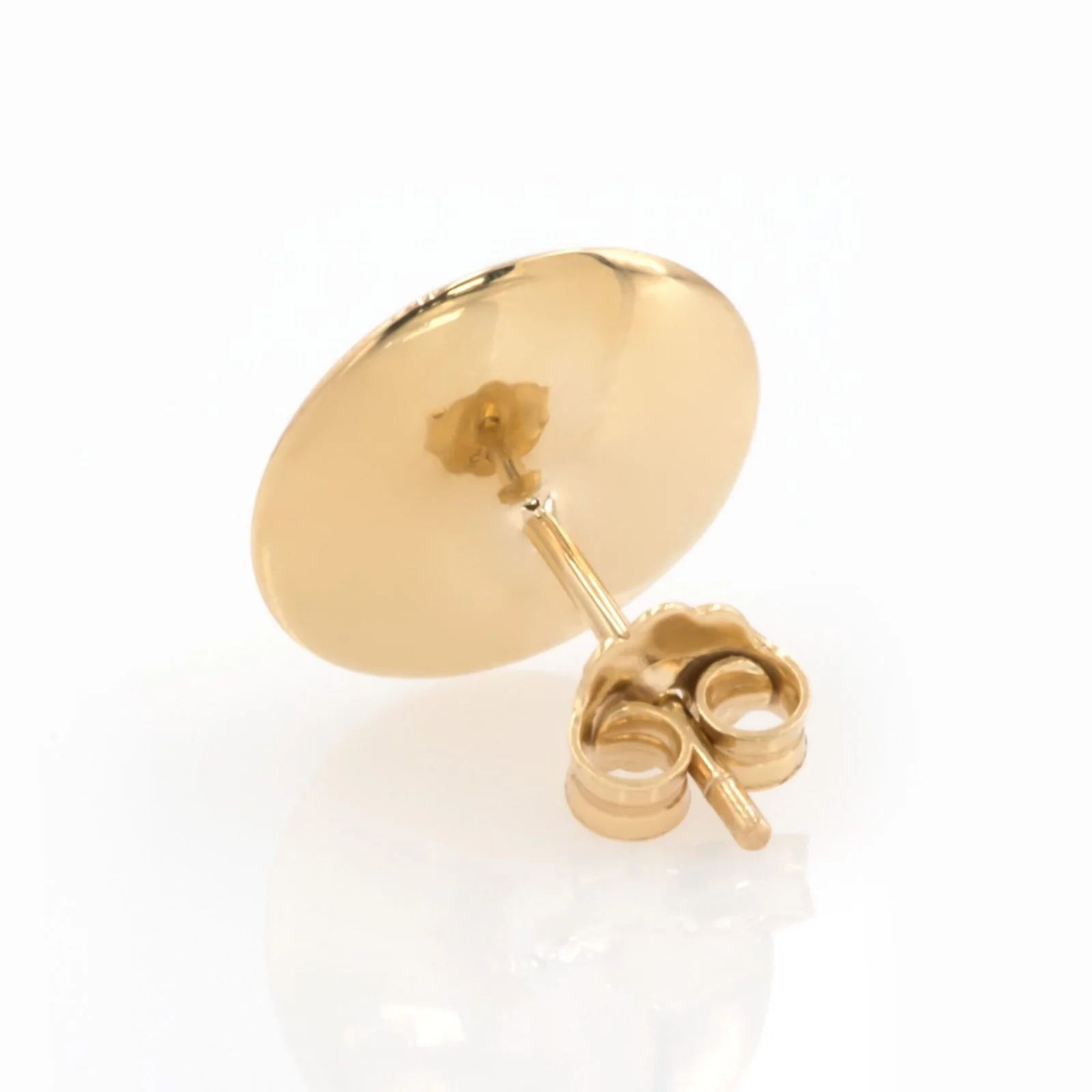 Disc Stud Earrings — additional product image 5 from AntEva Crafts