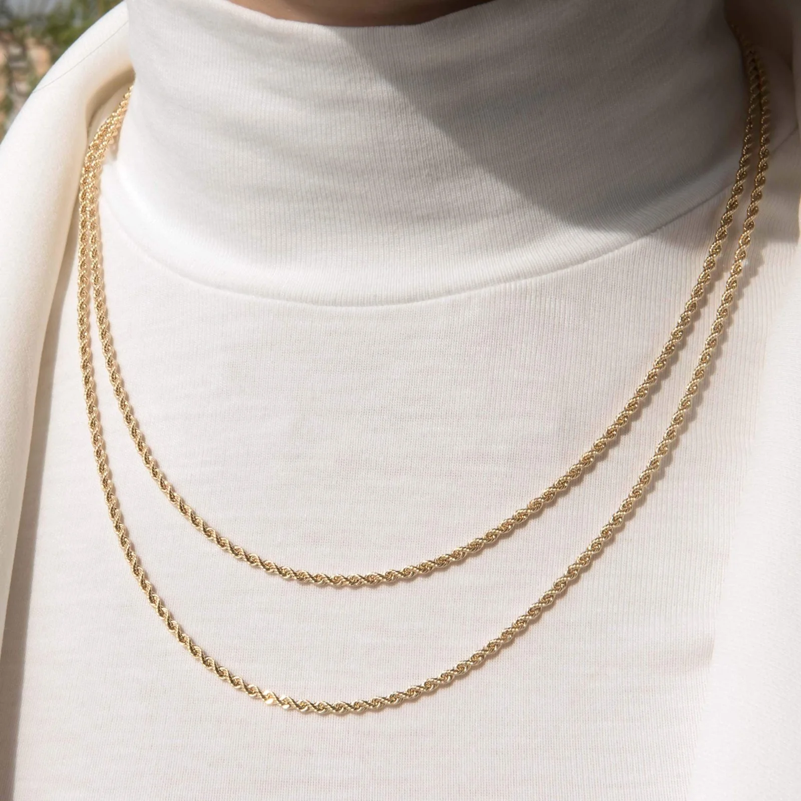 Rope Chain Necklace — additional product image 4 from AntEva Crafts