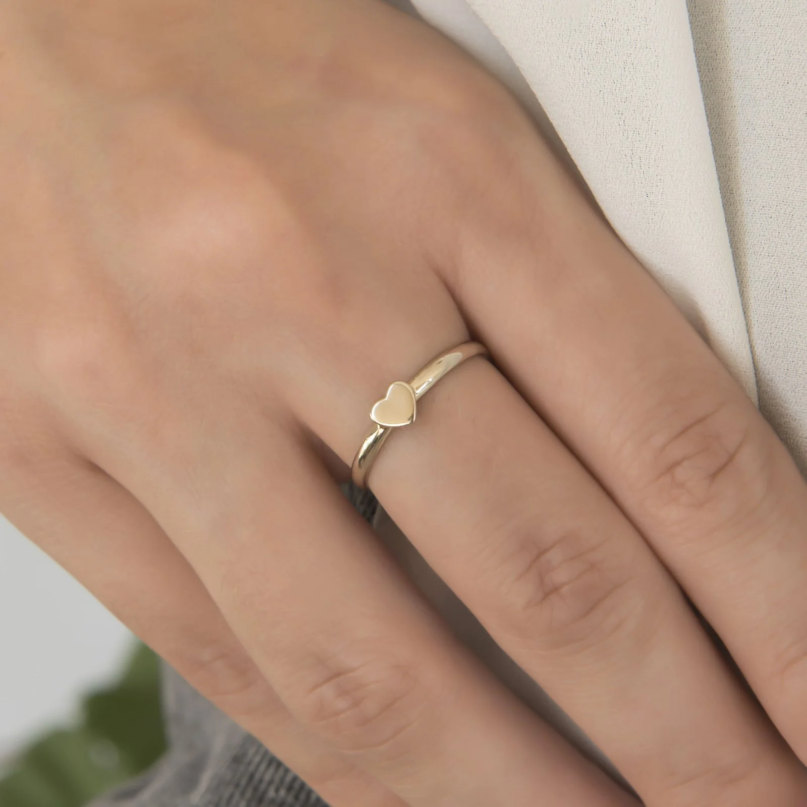 Heart Shape Ring — additional product image 7 from AntEva Crafts