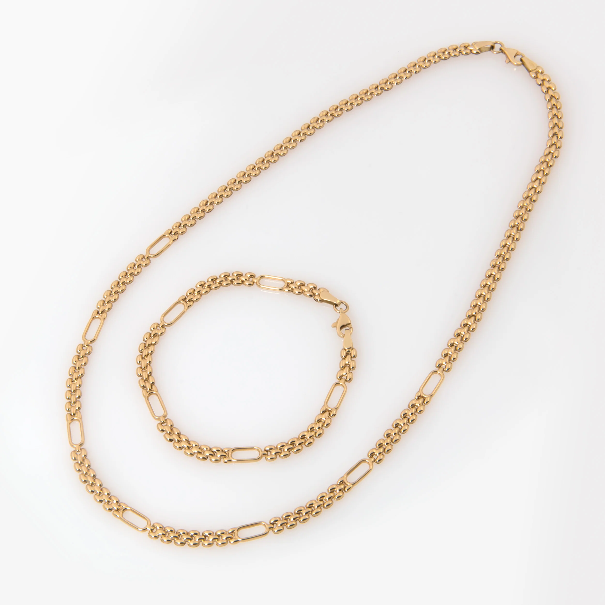 Panther Link Paperclip Necklace — additional product image 6 from AntEva Crafts