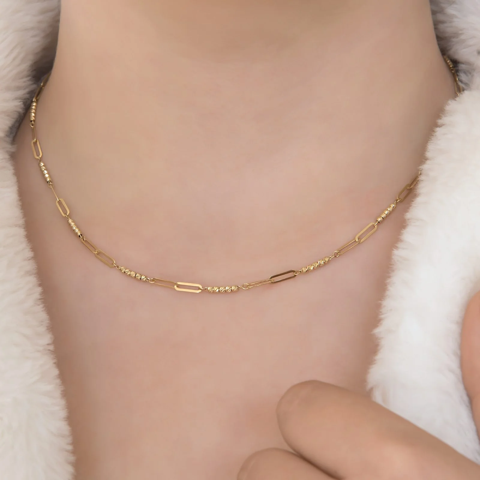 Oval Clip Ball Chain Set — additional product image 5 from AntEva Crafts