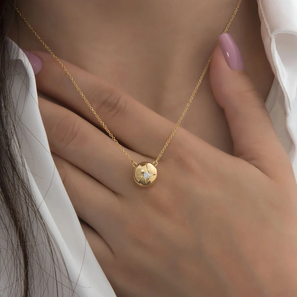 North Star Necklace — additional product image 5 from AntEva Crafts