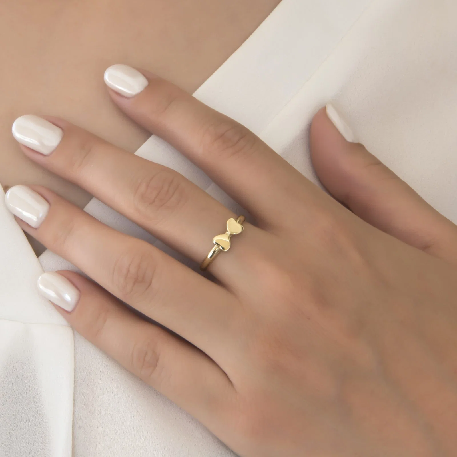 Heart Shape Ring — additional product image 2 from AntEva Crafts