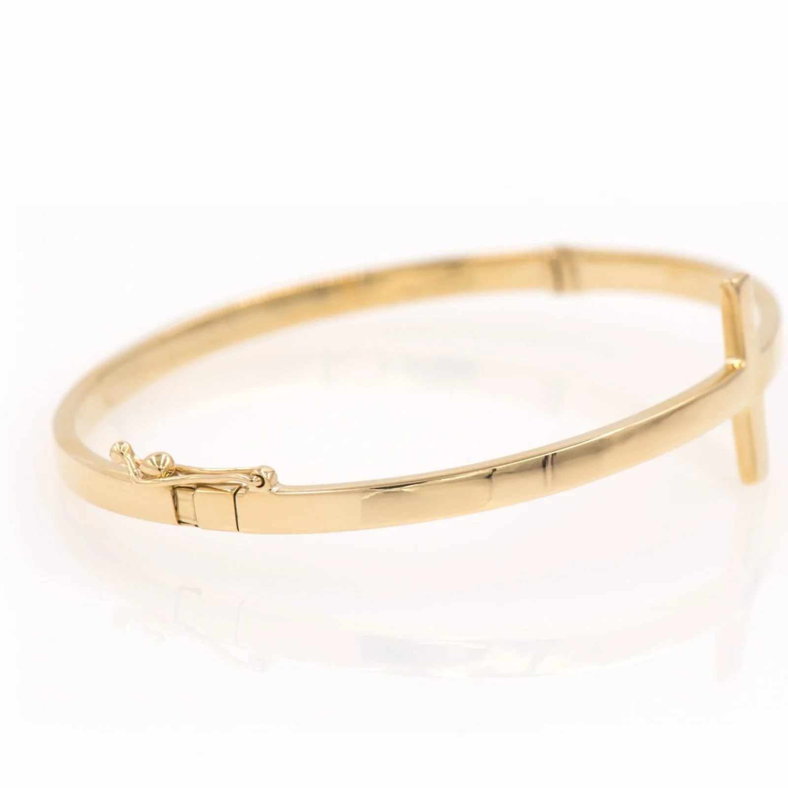Oval Cross Bangle — additional product image 4 from AntEva Crafts