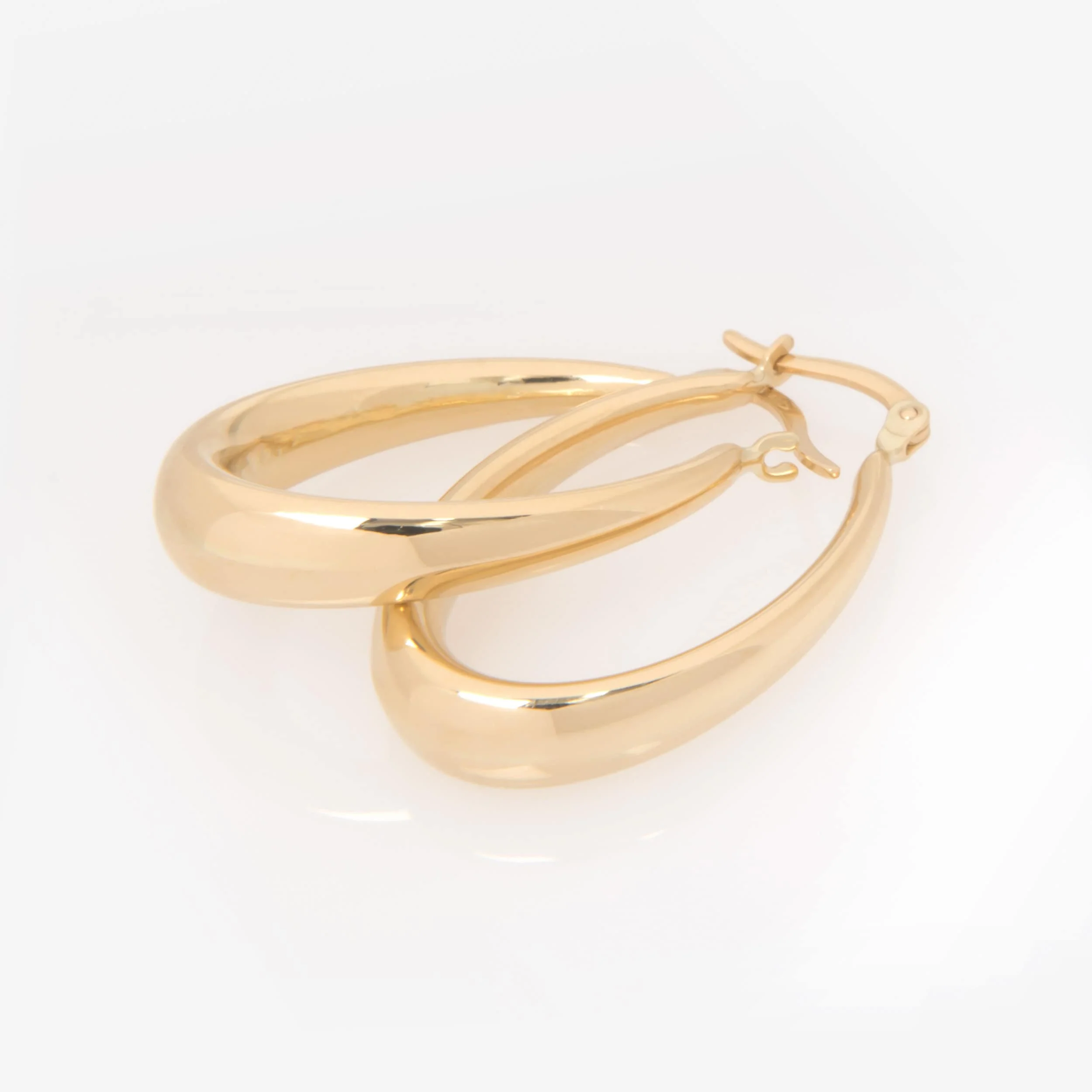 Dome Hoop Earrings — additional product image 8 from AntEva Crafts
