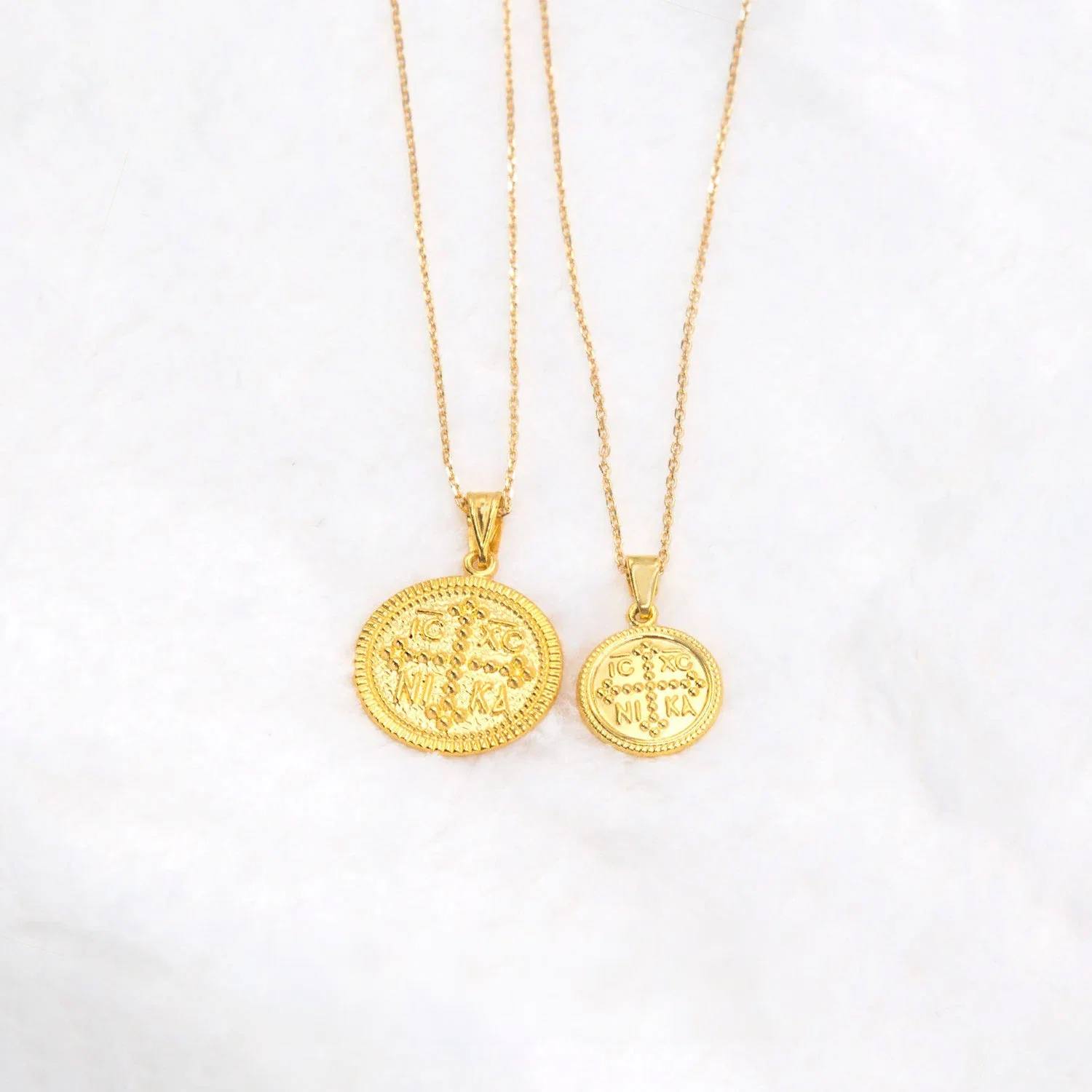 Christian Coin Double Sided Pendant — additional product image 3 from AntEva Crafts