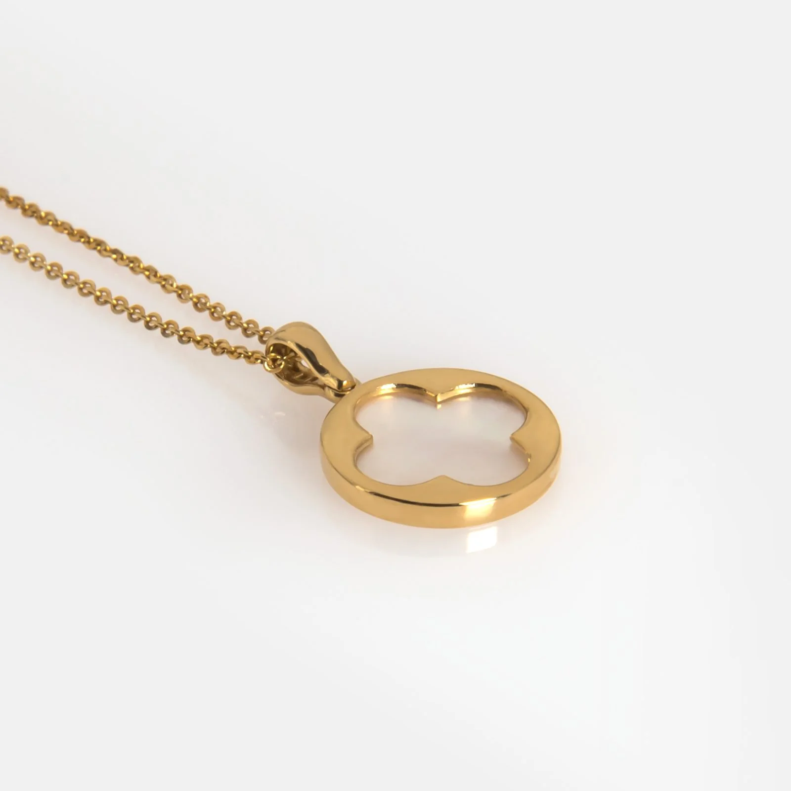 Mother of Pearl Cross Pendant — additional product image 3 from AntEva Crafts