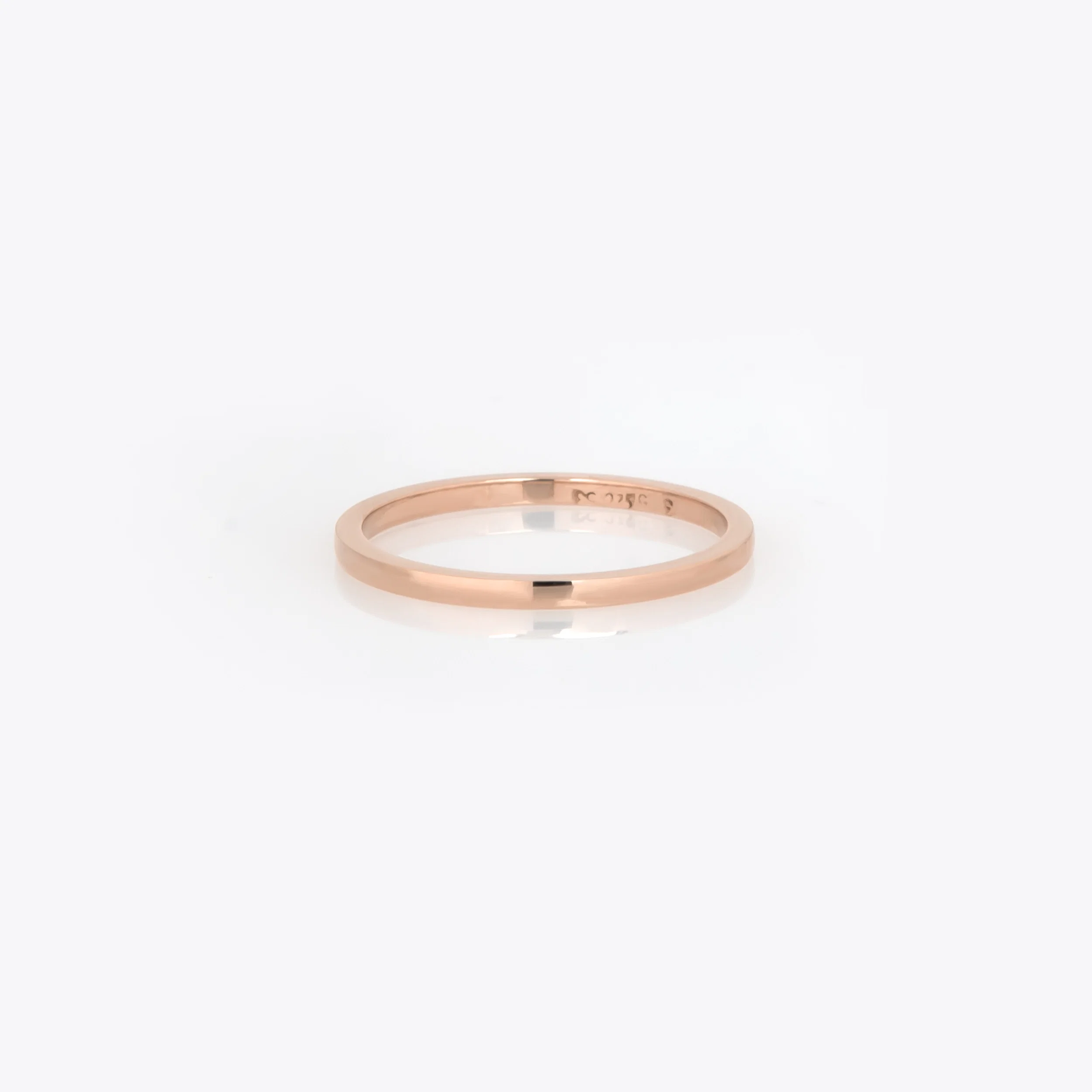 Plain Wedding Band 1.4mm — additional product image 4 from AntEva Crafts