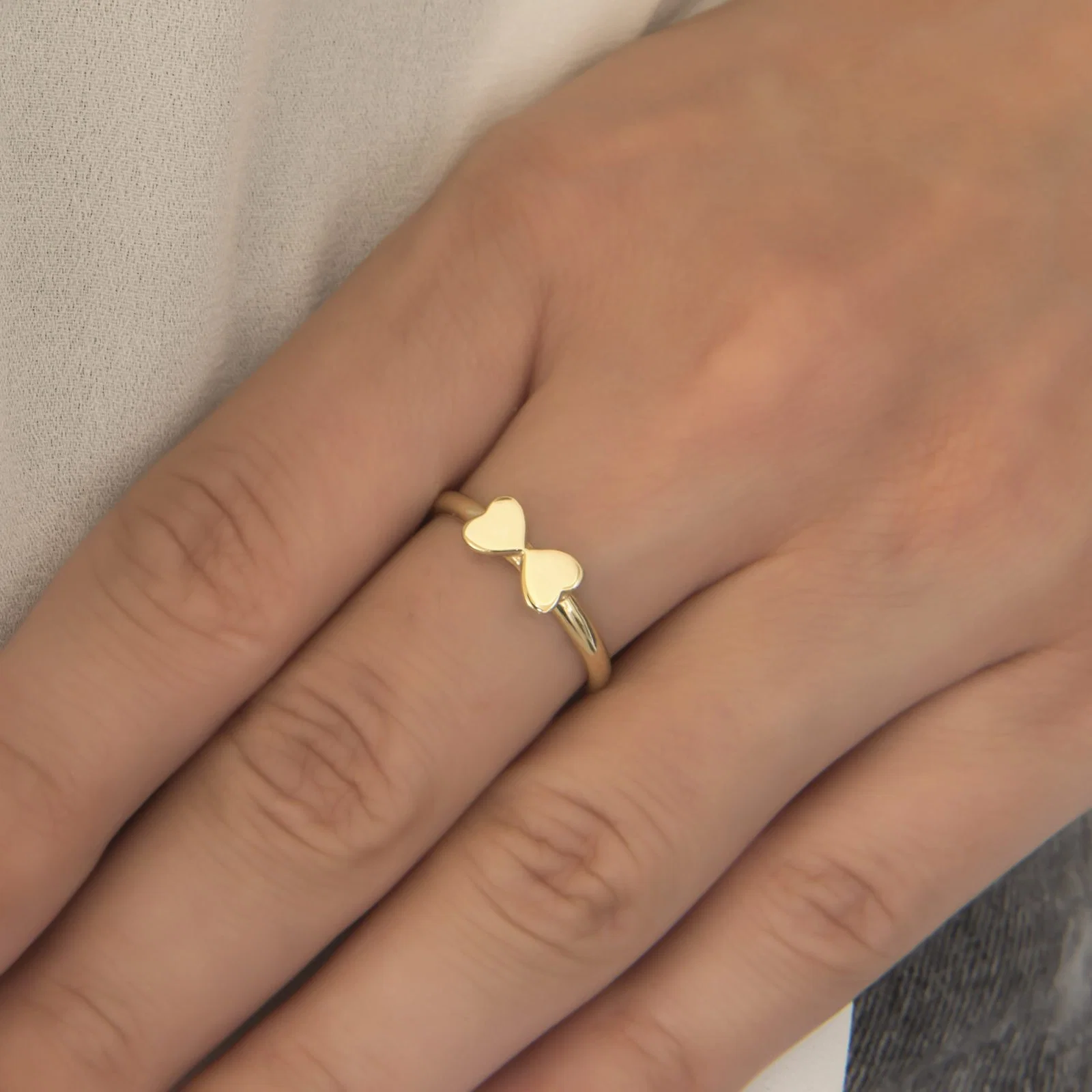 Heart Shape Ring — additional product image 4 from AntEva Crafts