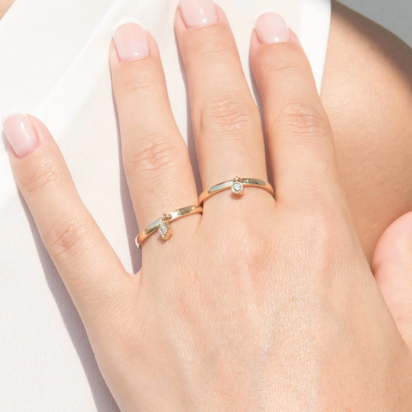 Hanging Marquise Ring — additional product image 4 from AntEva Crafts