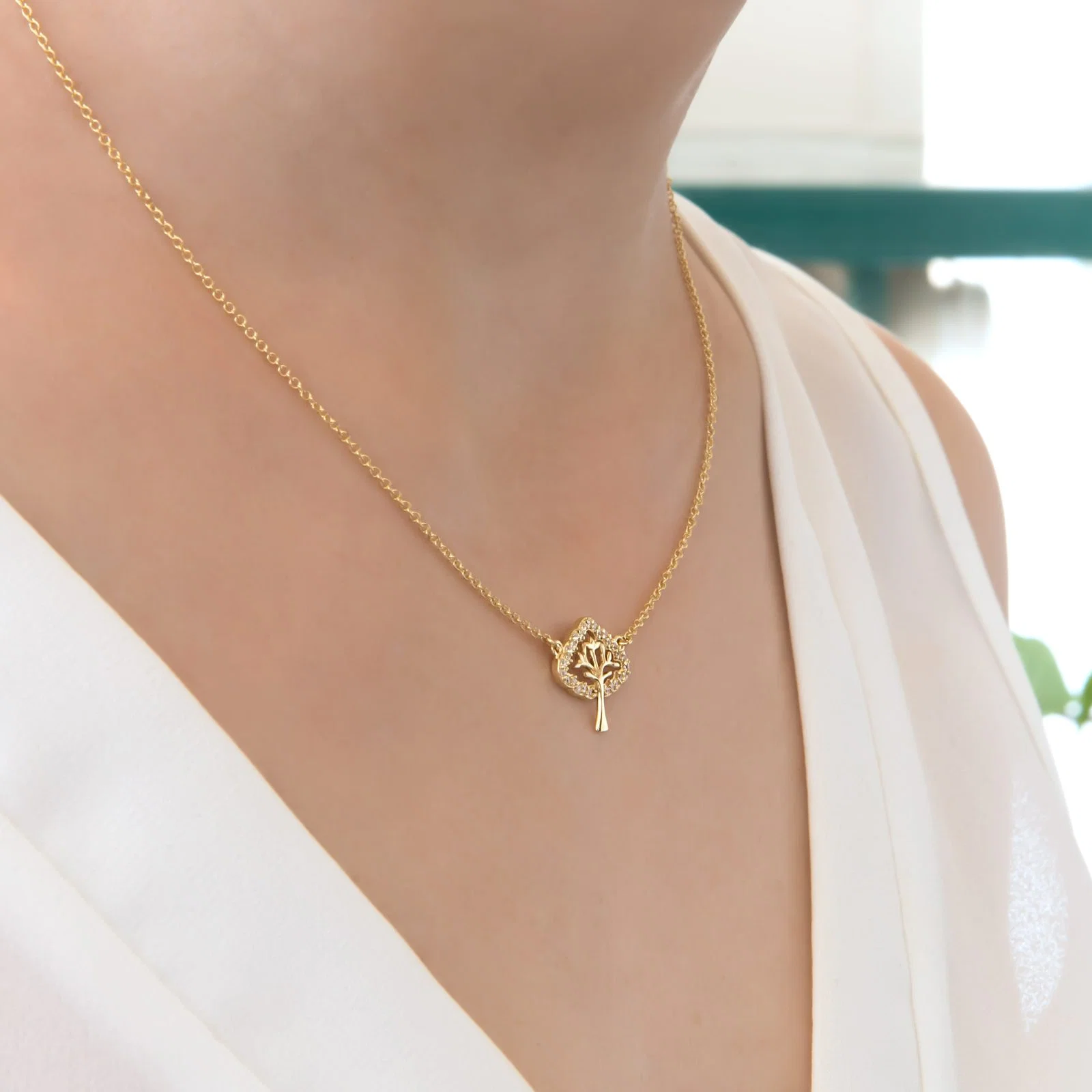 Tree of life Necklace — additional product image 5 from AntEva Crafts