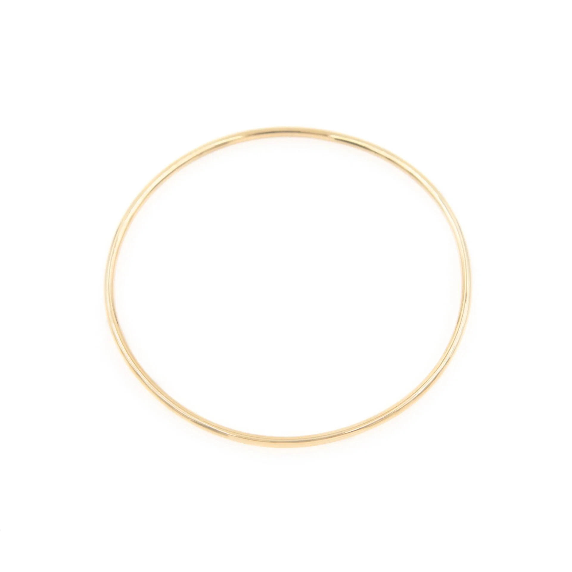 Classic Gold Bangle Bracelet — additional product image 4 from AntEva Crafts