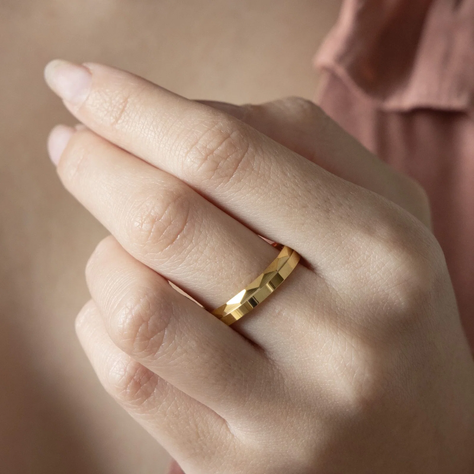 Unique Wedding Band — additional product image 3 from AntEva Crafts