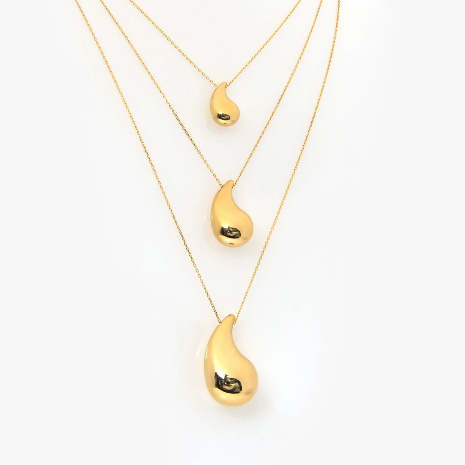 Kendall Teardrop Necklace — additional product image 8 from AntEva Crafts