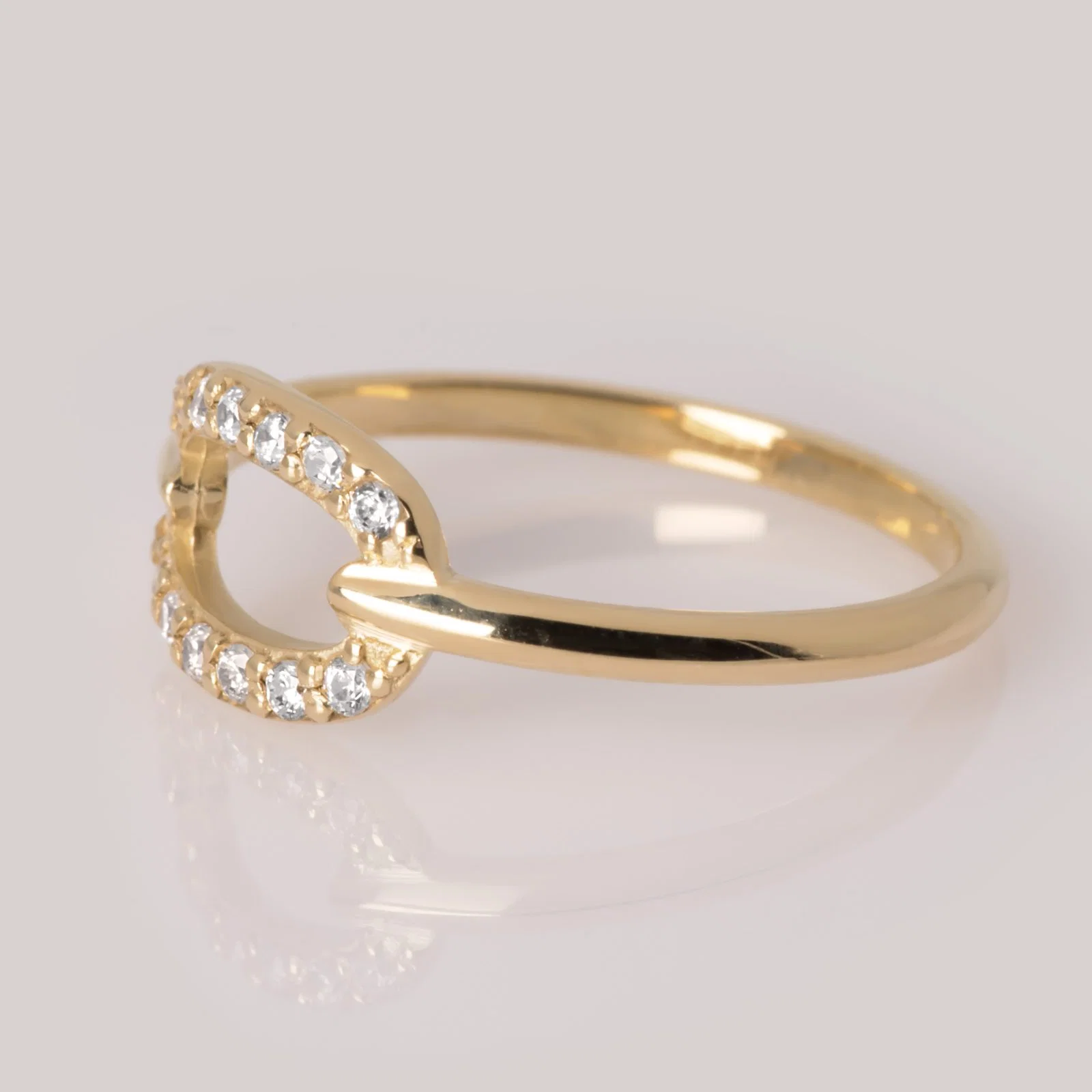 Chain Diamond Ring — additional product image 3 from AntEva Crafts