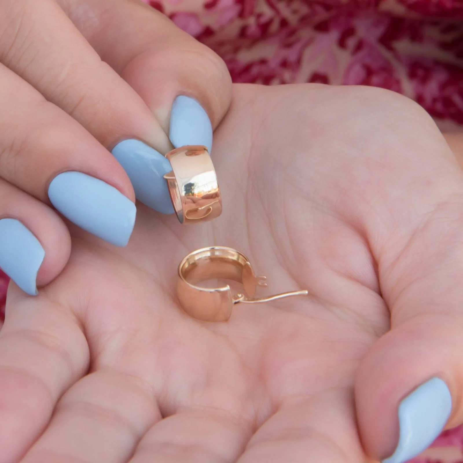 Huggie Hoop Earrings — additional product image 6 from AntEva Crafts