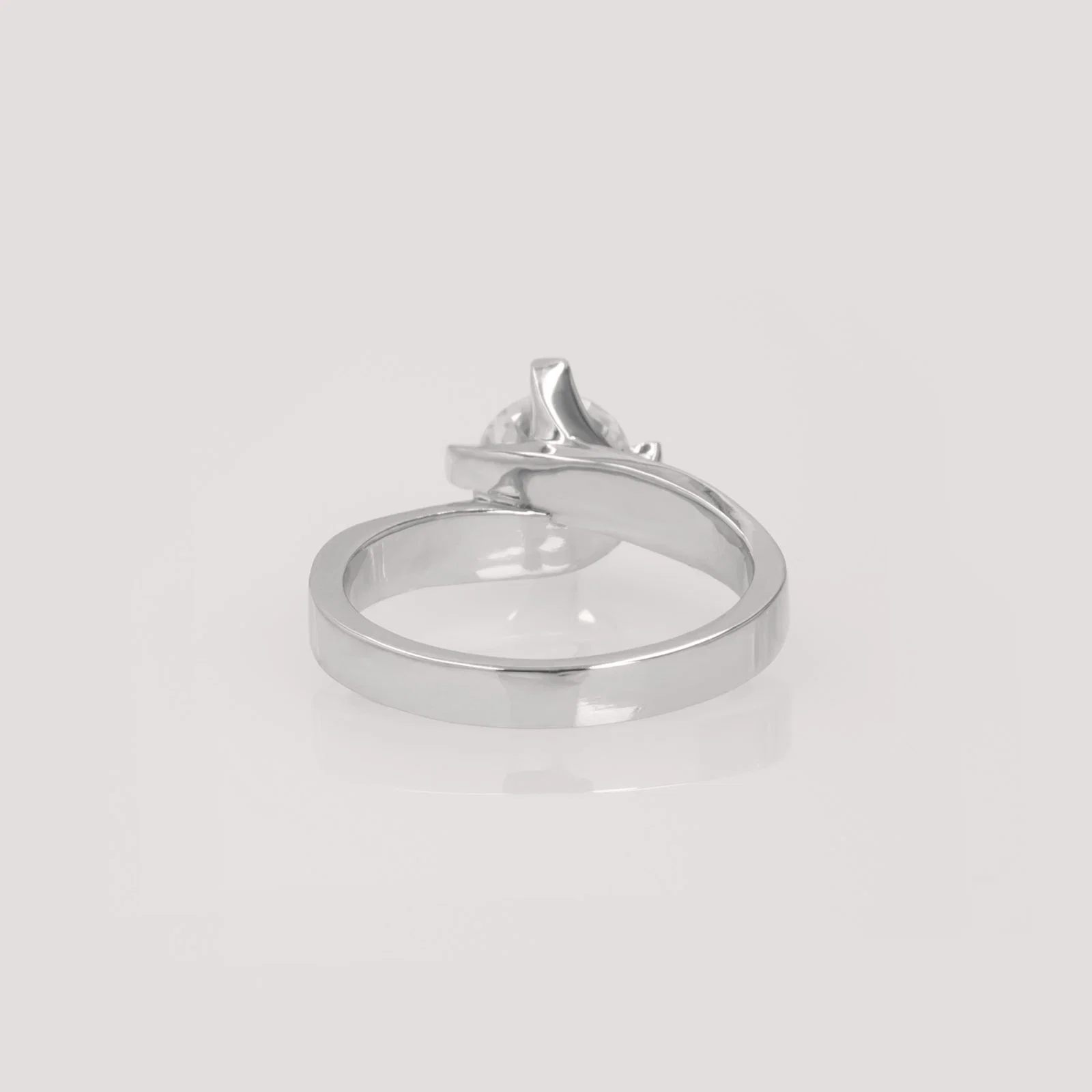 Solitaire Moissanite Ring — additional product image 5 from AntEva Crafts