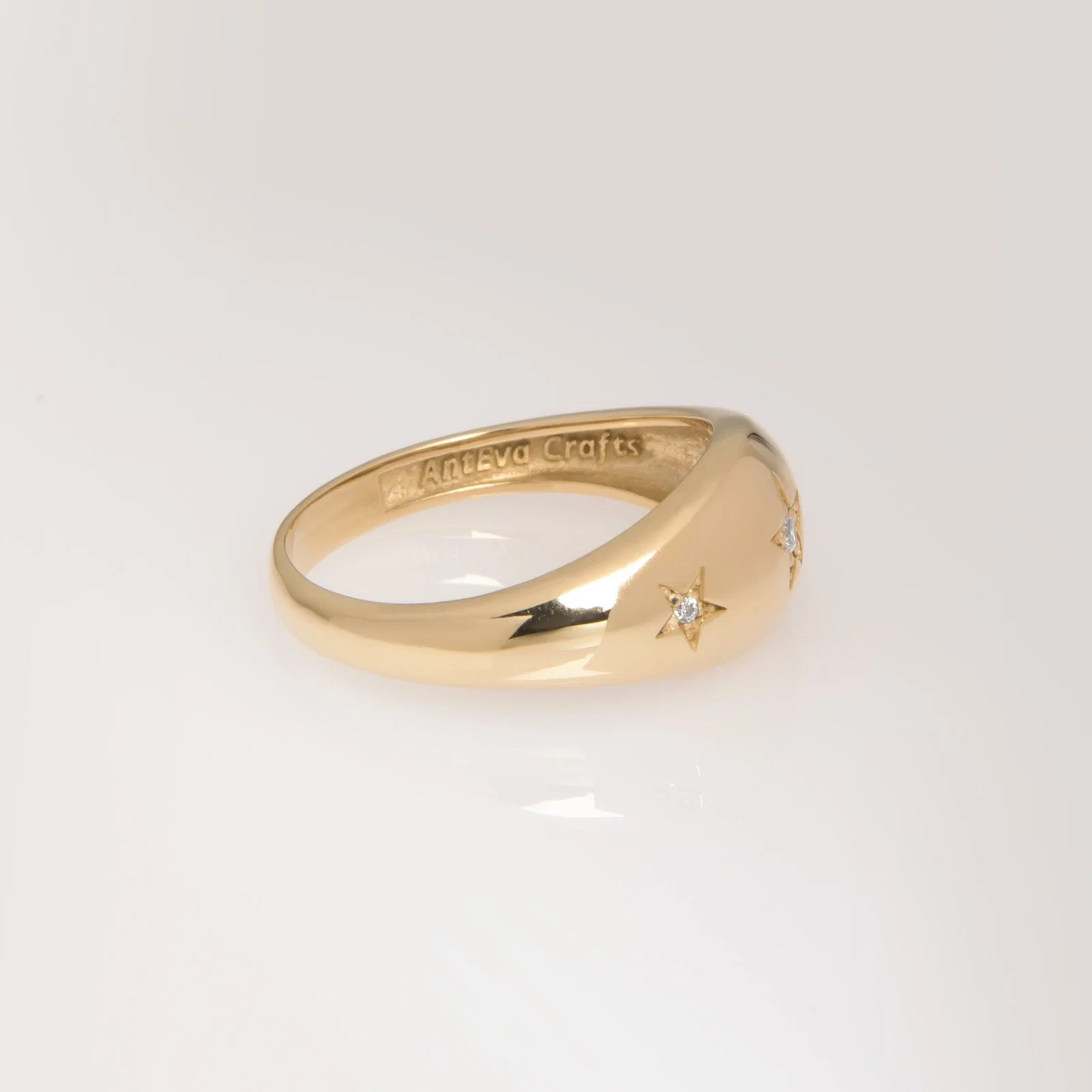 North Star Dome Ring — additional product image 5 from AntEva Crafts