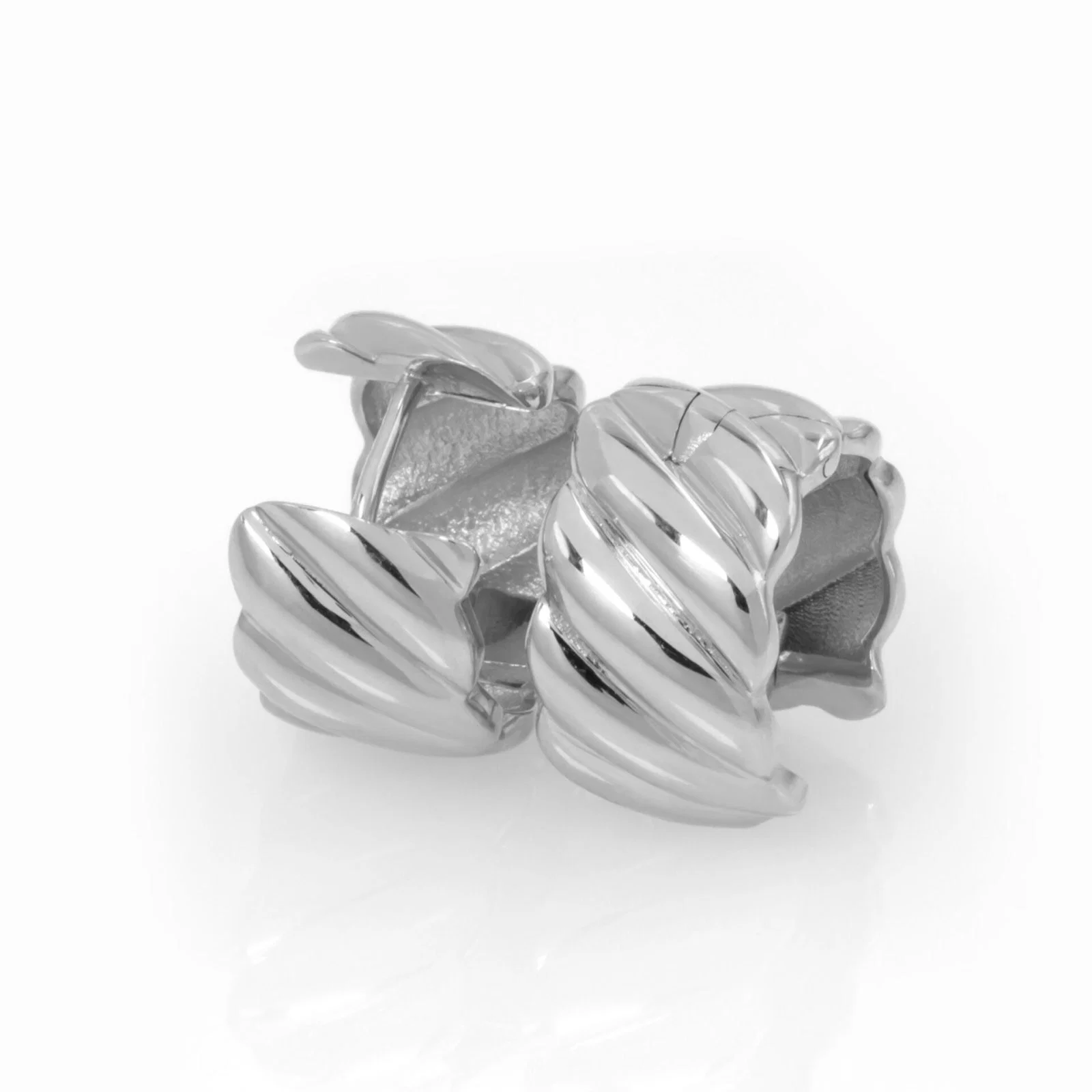 Croissant Hoop Earrings — additional product image 5 from AntEva Crafts