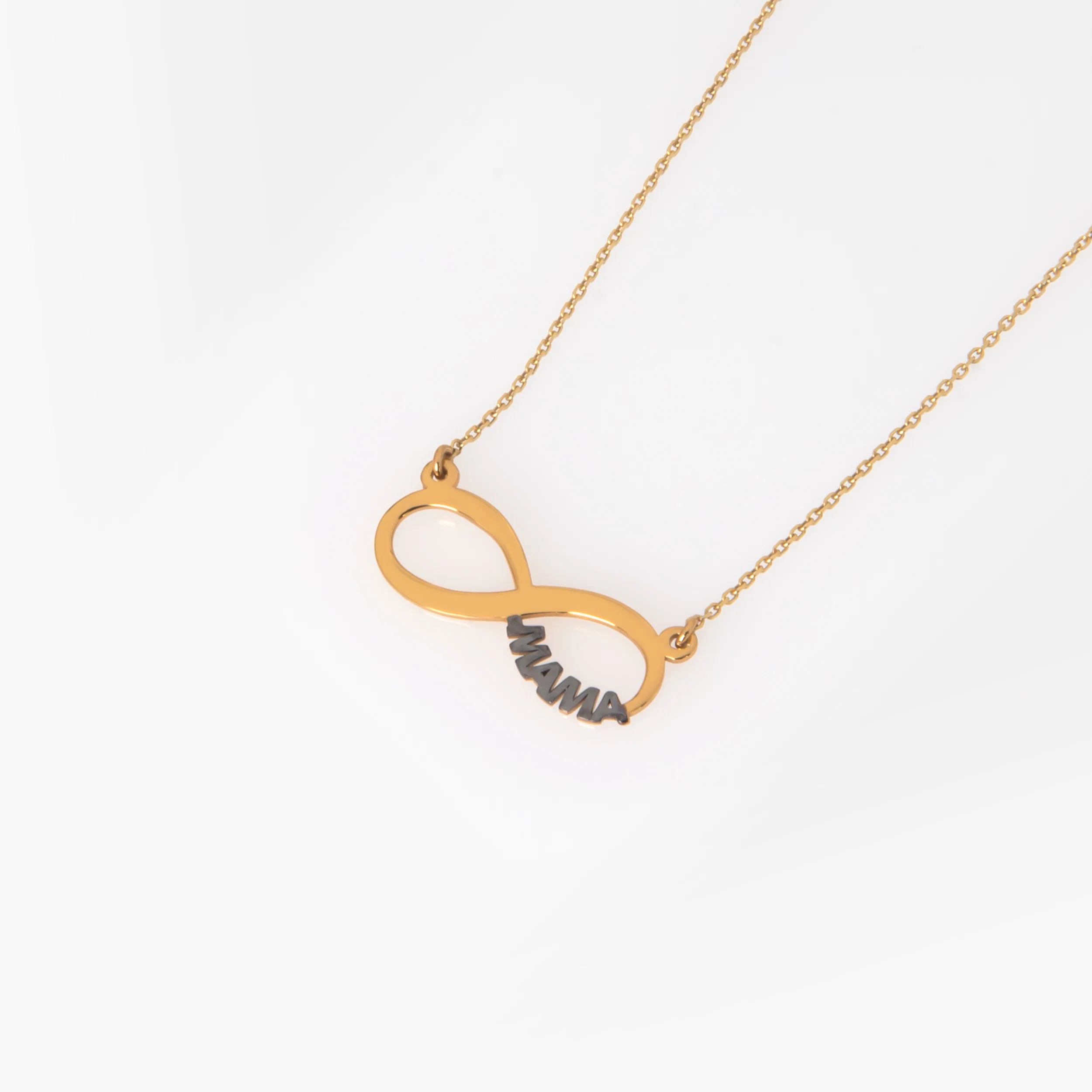 Silver Infinity Mama Necklace — additional product image 3 from AntEva Crafts