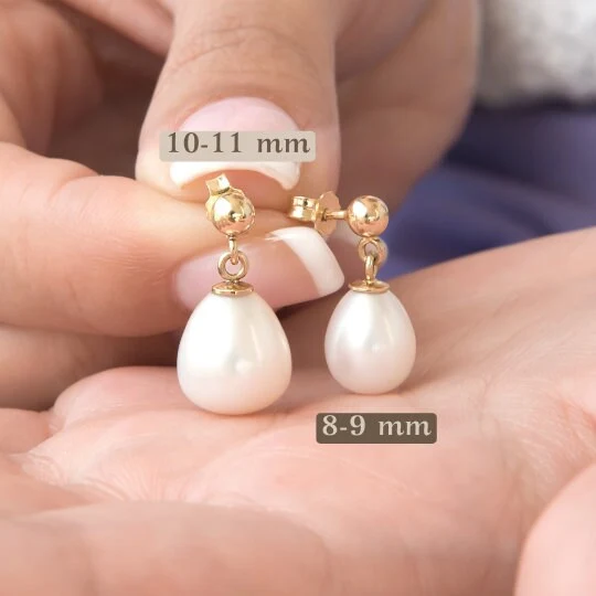 Pearl Drop Earrings — additional product image 6 from AntEva Crafts