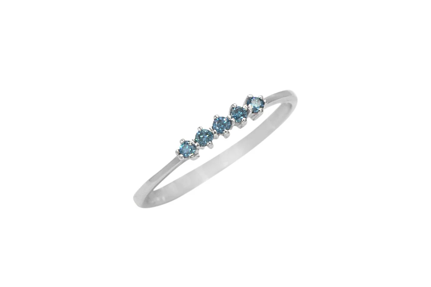 Blue Diamond Ring — additional product image 7 from AntEva Crafts