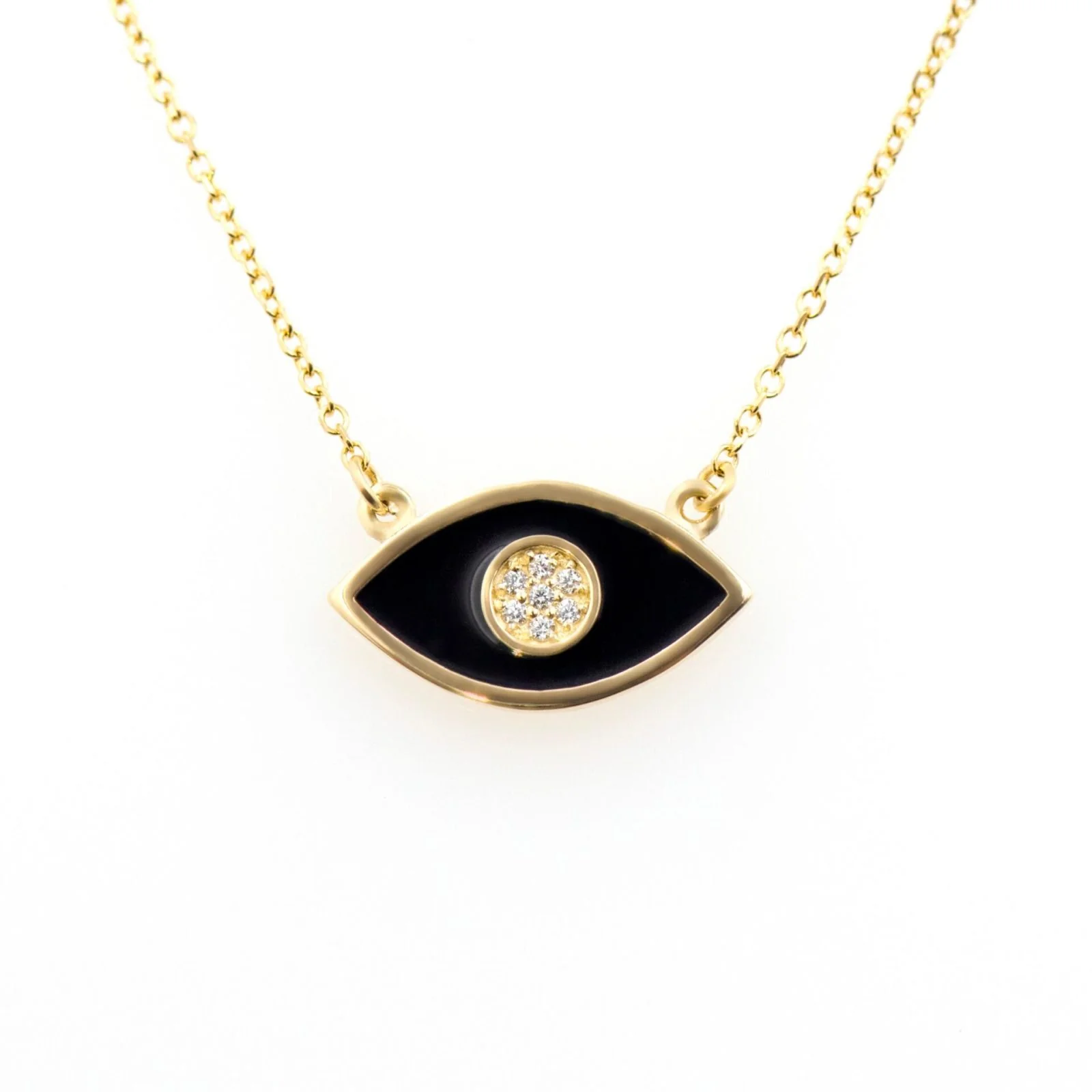 Evil Eye Chain Necklace — additional product image 4 from AntEva Crafts