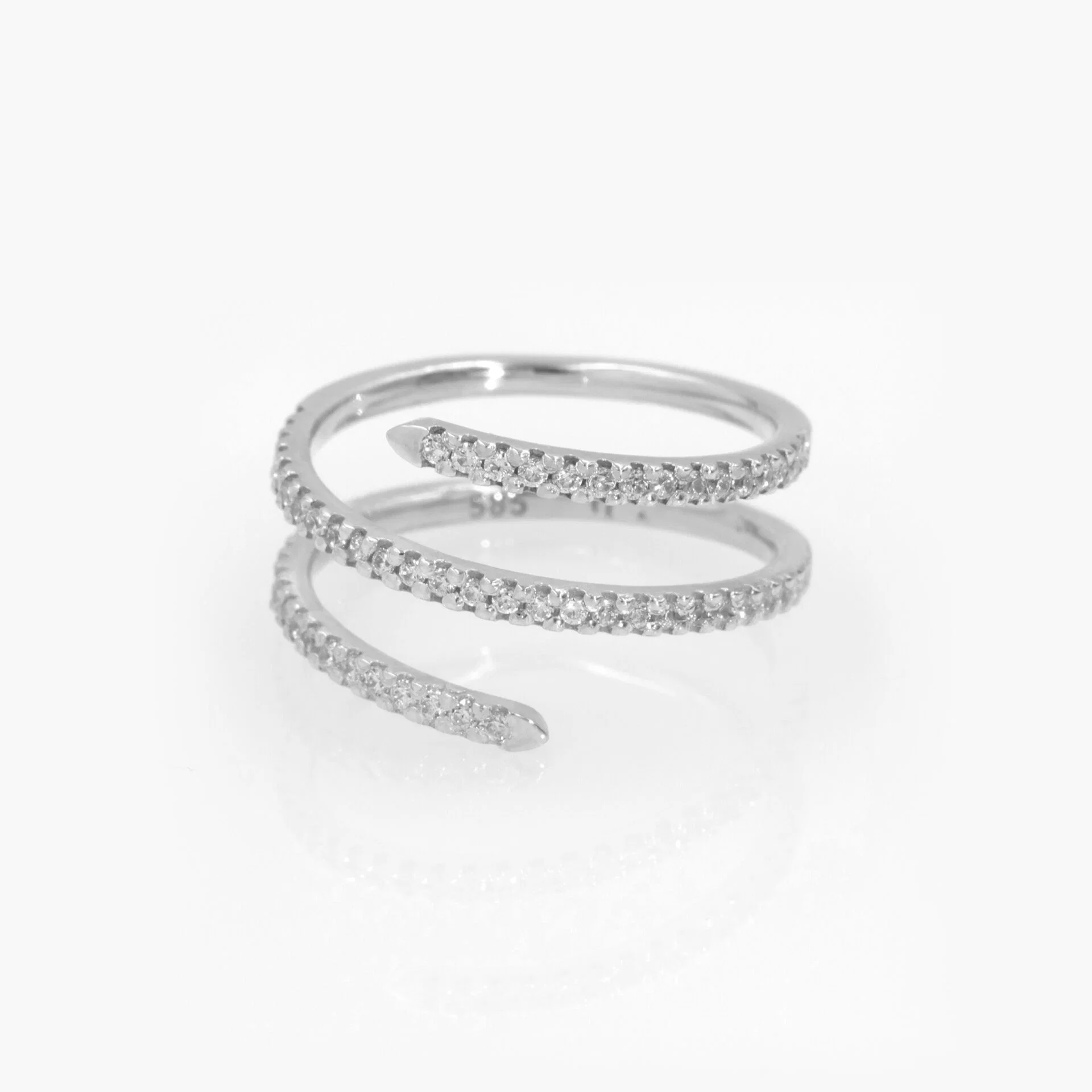 Spiral Wrap Ring — additional product image 5 from AntEva Crafts