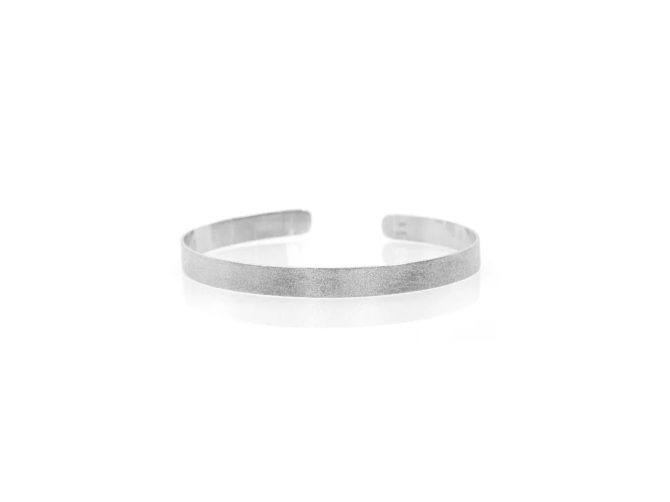 Plain Open Cuff Bangle Massive Inside — additional product image 6 from AntEva Crafts