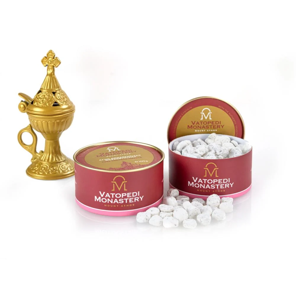 Fragrant Incense from Mount Athos - Triantafyllos - 100gr — additional product image 3 from Christianity Art