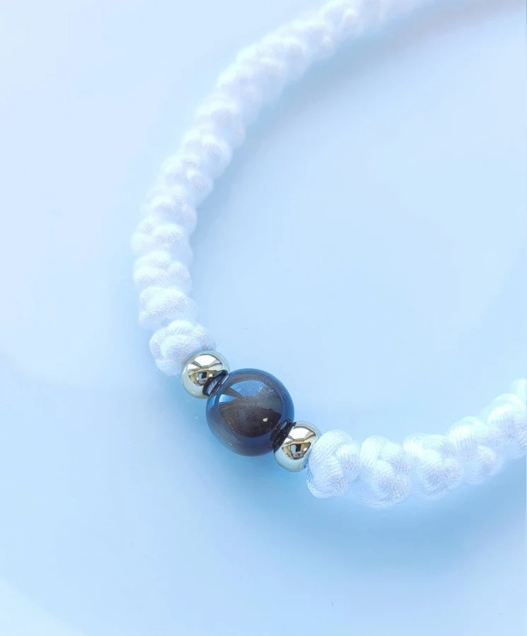 Athonite Waxed Prayer Rope with 50 Knots, Braided Cross & Beads – Available in 4 Colours — additional product image 6 from Christianity Art