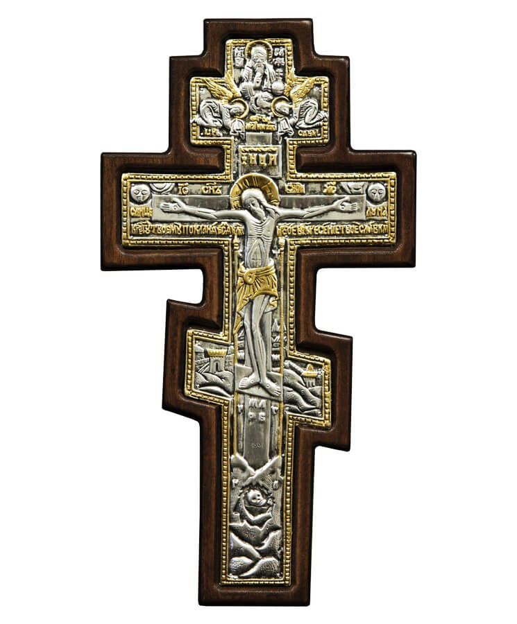 Saint Cross – Wooden Cross of Blessing with relief Crossing Performance — additional product image 4 from Christianity Art