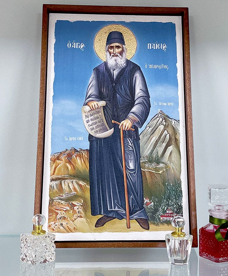 Saint Paisios - Collected image in limited number — additional product image 4 from Christianity Art