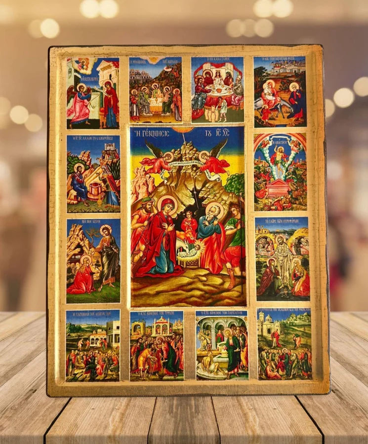The Birth of Christ and Old and New Testament performances - Mount Athos — additional product image 6 from Christianity Art