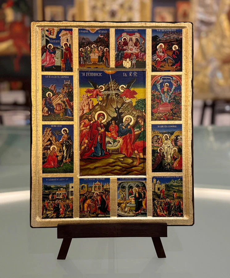 The Birth of Christ and Old and New Testament performances - Mount Athos — additional product image 4 from Christianity Art