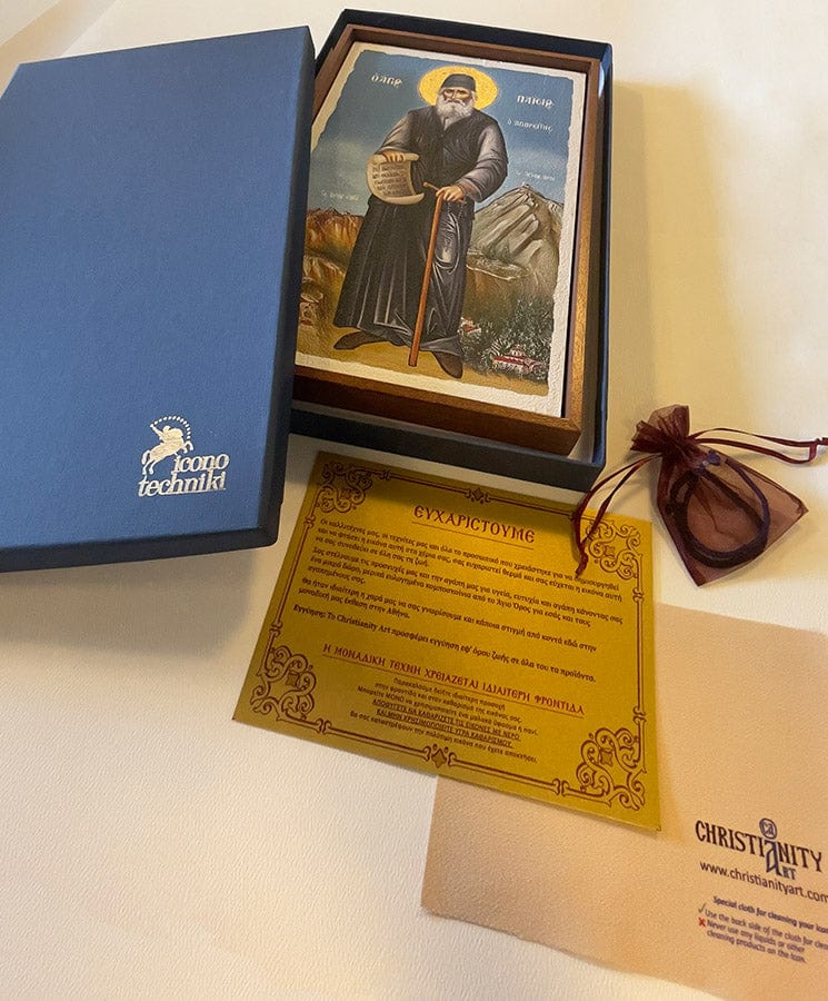 Saint Paisios - Collected image in limited number — additional product image 5 from Christianity Art