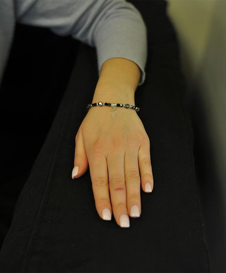 Bracelet with European Crystals — additional product image 2 from Christianity Art