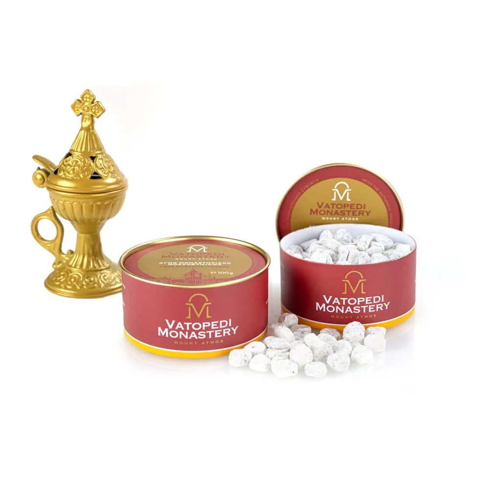 Fragrant Incense from Mount Athos - Myrrh - 100gr — additional product image 3 from Christianity Art