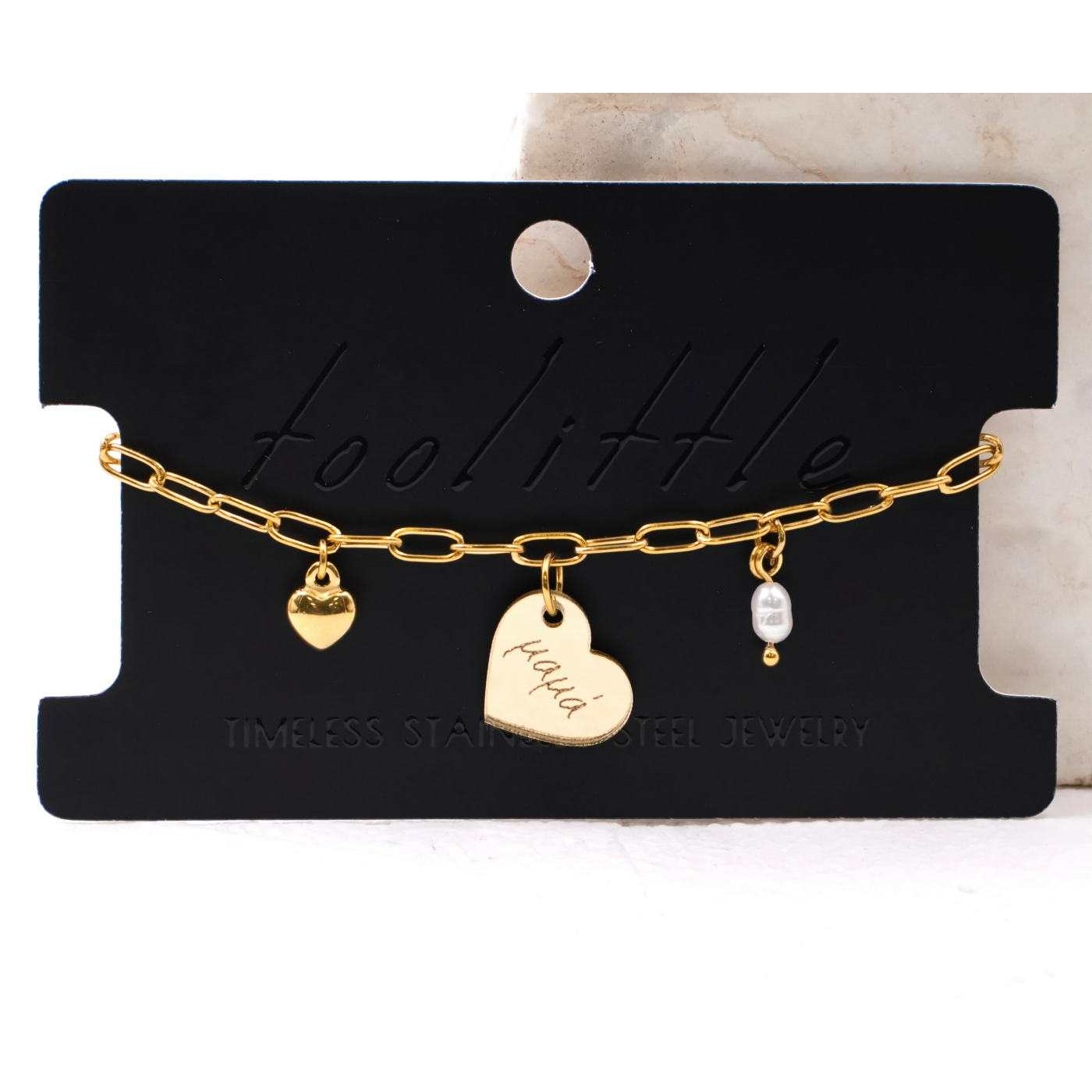 Mama Inox Chain Bracelet — Bracelets from Toolittle — additional view 2