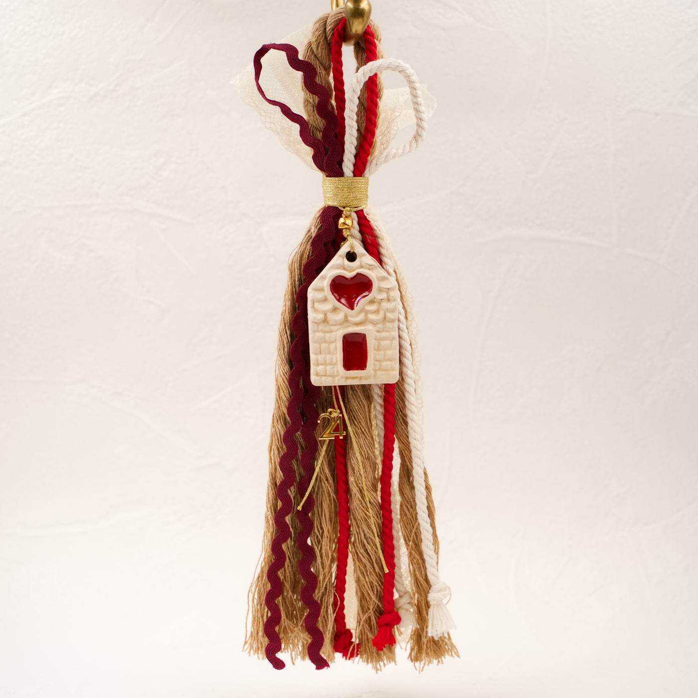 Christmas Lucky Charm with House — Pendants & charms from Toolittle — additional view 2