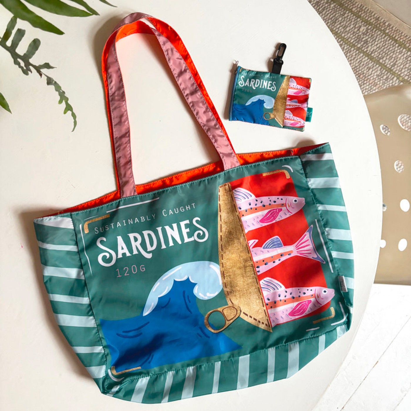 Tide Sardines Eco Shopper — Bags & purses from Toolittle — additional view 2