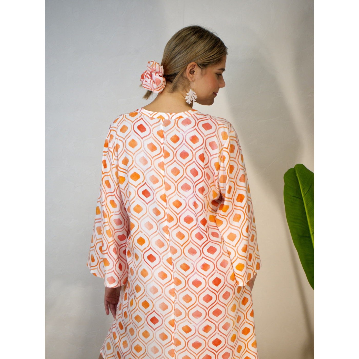 Morocco Oversized scrunchie by KOKKOSAMMOU — Scarves & wraps from Toolittle — additional view 5