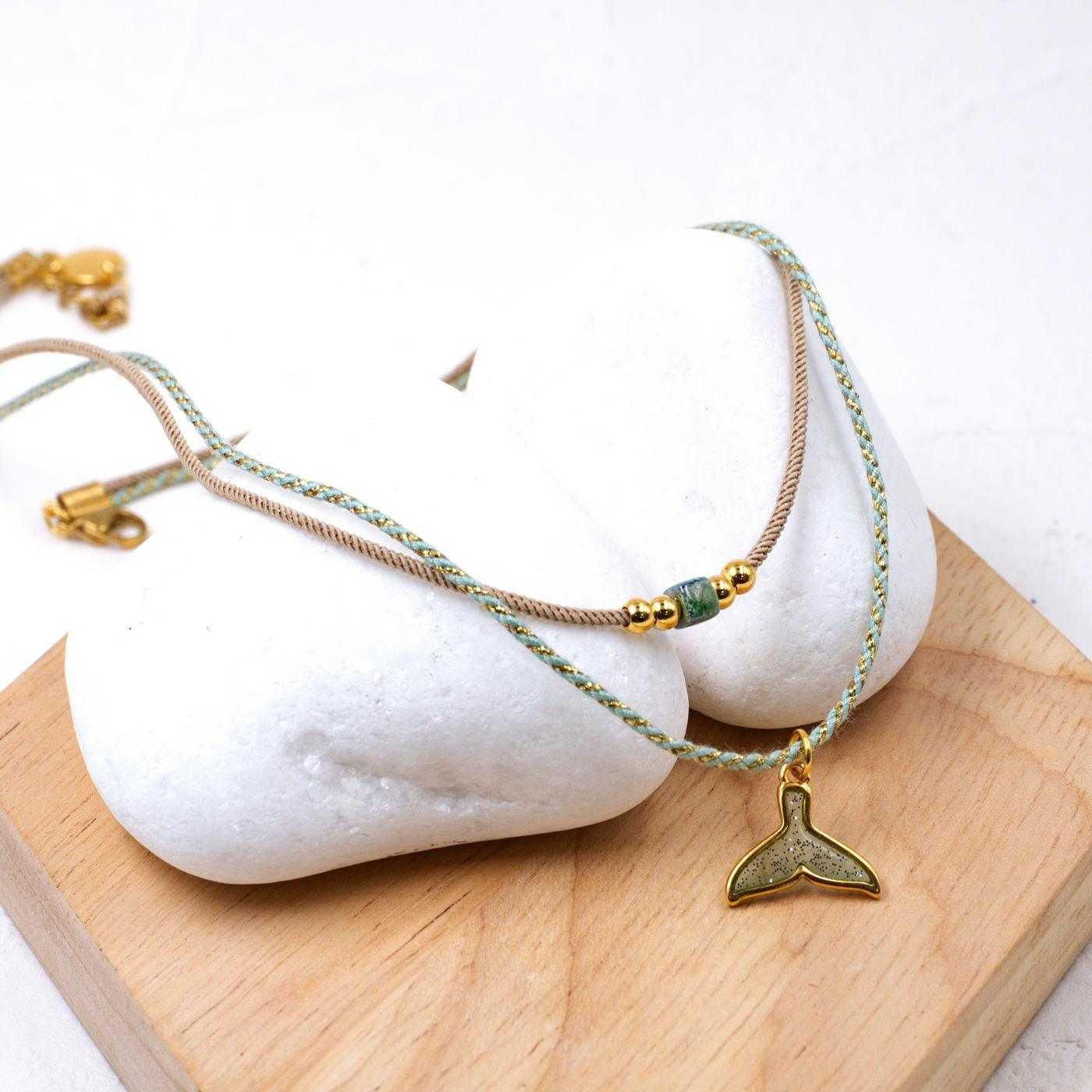 Fish Tail Short Necklace — Necklaces from Toolittle — additional view 2