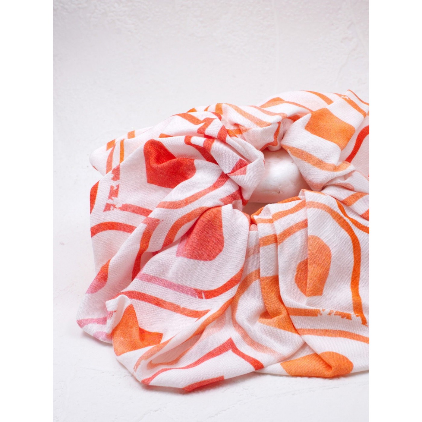 Morocco Oversized scrunchie by KOKKOSAMMOU — Scarves & wraps from Toolittle — additional view 2