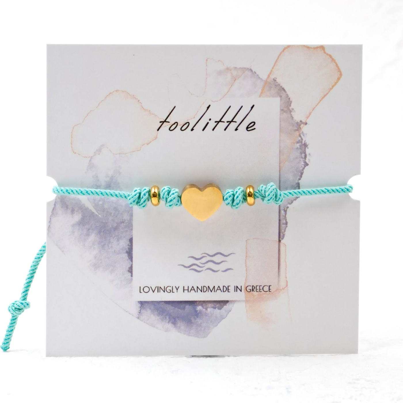 Heart Macrame Bracelet — Bracelets from Toolittle — additional view 2