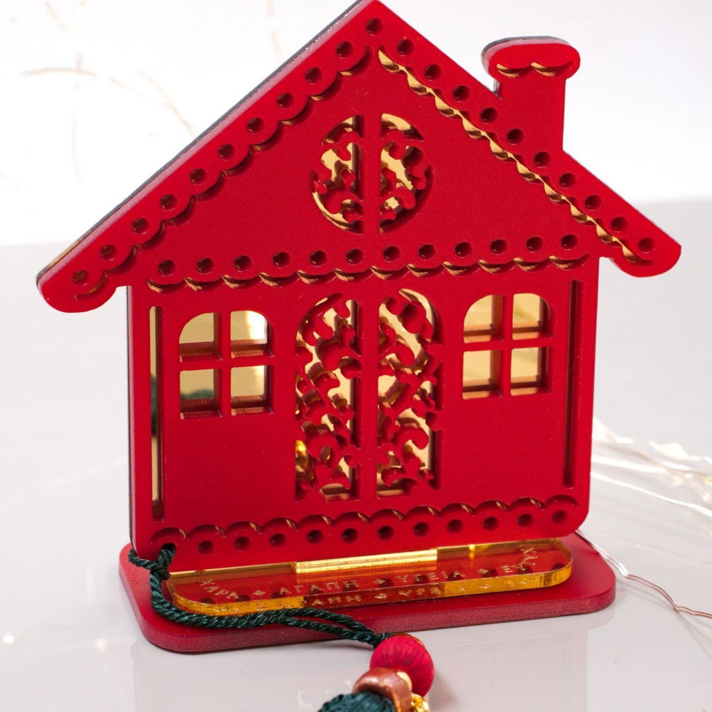 2026 Tabletop Lucky Charm – Plexiglass House — Pendants & charms from Toolittle — additional view 3