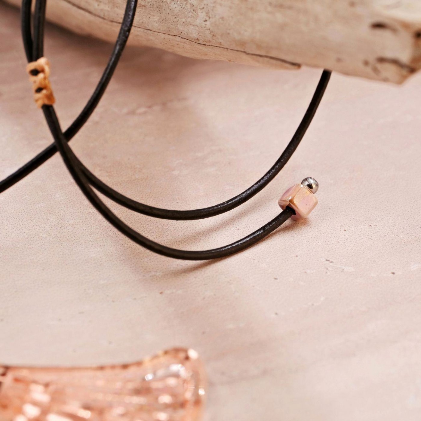 Nature Necklace | Ginkgo Biloba Leaf Pendant — Necklaces from Toolittle — additional view 3