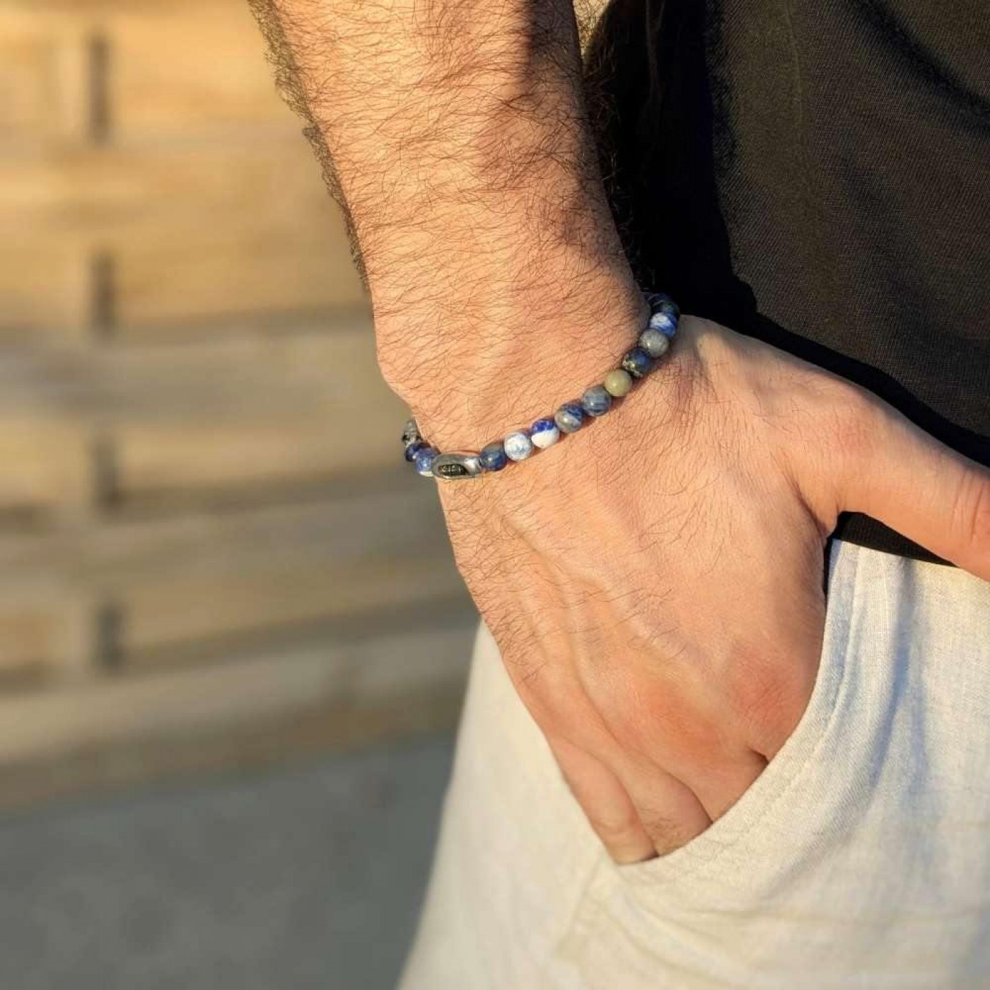 Stone Age Bracelet for Men — Bracelets from Toolittle — additional view 2