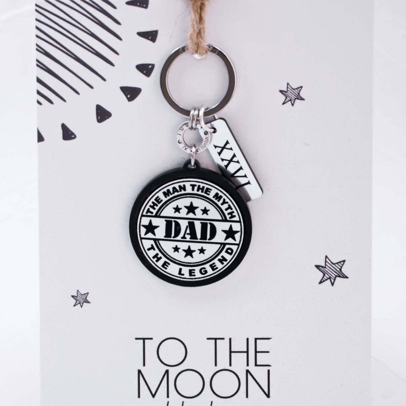 Men’s Lucky Keychain for Dad — Pendants & charms from Toolittle — additional view 3