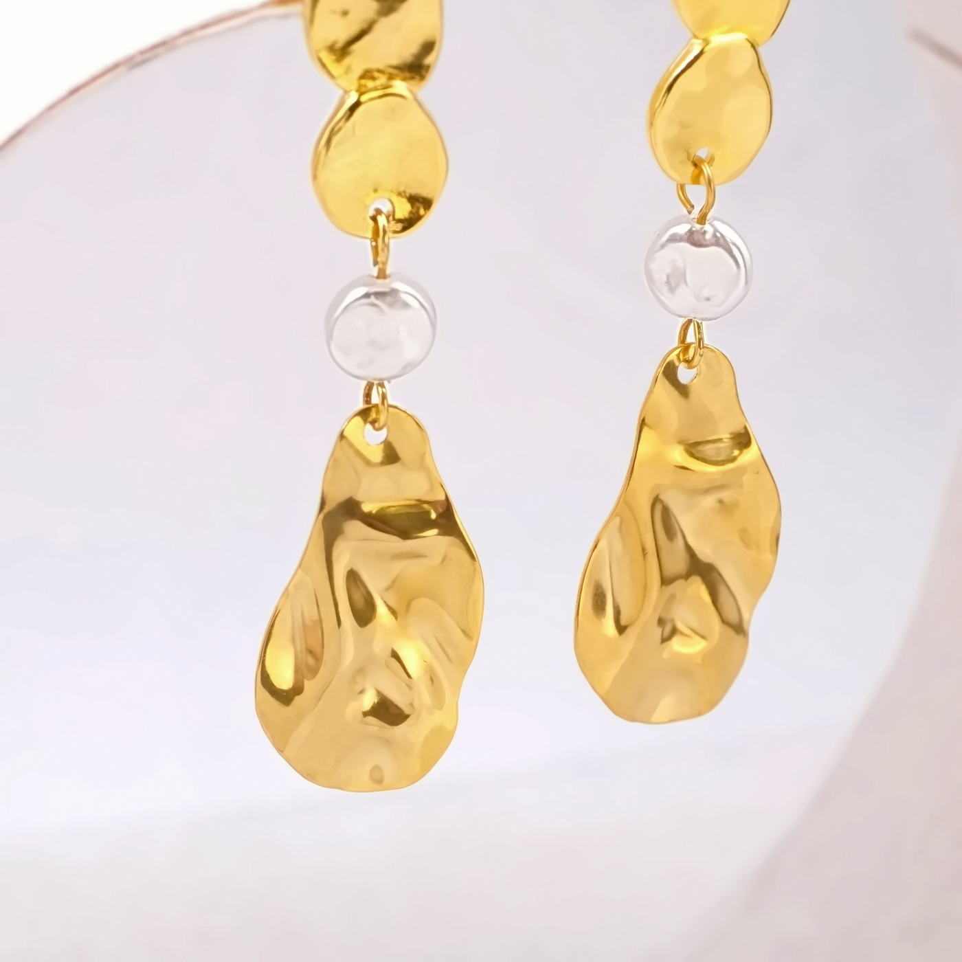 Mother of Pearl Earrings — Earrings from Toolittle — additional view 3